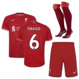 Футбольная форма Тьяго 6 Ливерпуль 2021-2022 с гетрами