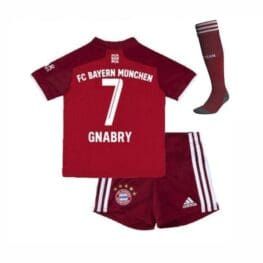 Детская форма Гнабри Бавария Мюнхен 2021-2022 с гетрами