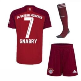 Футбольная форма Гнабри 7 Бавария Мюнхен 2021-2022 с гетрами