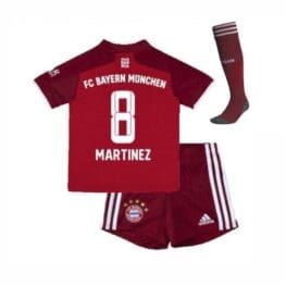 Детская форма Мартинес Бавария Мюнхен 2021-2022 с гетрами