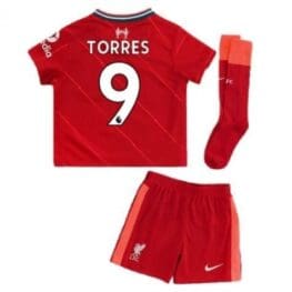 Детская форма Торрес Ливерпуль 2021-2022 с гетрами