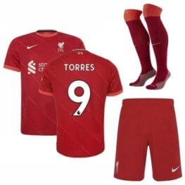 Футбольная форма Торрес 9 Ливерпуль 2021-2022 с гетрами