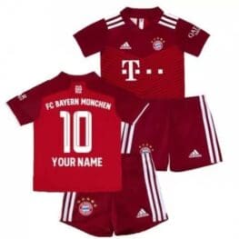 Футбольная форма Бавария Мюнхен для детей с именем и номером