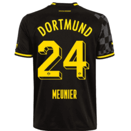 Гостевая футболка Менье Боруссия Дортмунд 2023 года