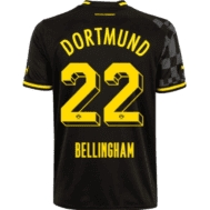 Гостевая футболка Беллингем Боруссия Дортмунд 2023 года