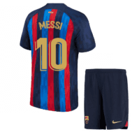 Детская футбольная форма Месси Барселона 2023 года