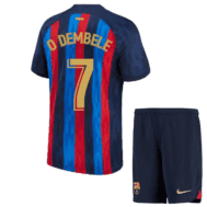 Детская футбольная форма Дембеле Барселона 2023 года
