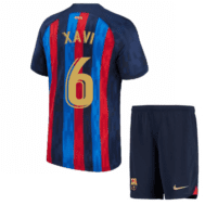 Детская футбольная форма Хави Барселона 2023 года