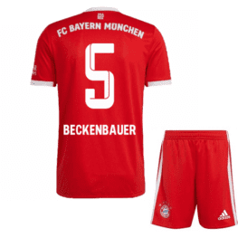 Детская футбольная форма Бавария Мюнхен Беккенбауэр 2023 год