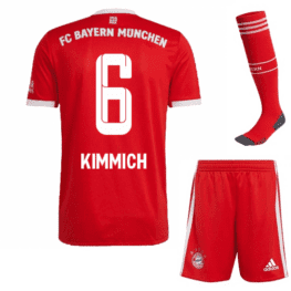 Футбольная форма Киммих Бавария Мюнхен 2023 года с гетрами
