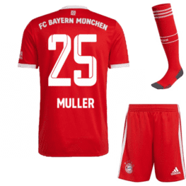 Футбольная форма Мюллер Бавария Мюнхен 2023 года с гетрами