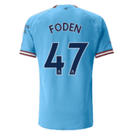Детская футболка Фоден Манчестер Сити 2023 года