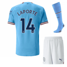 Футбольная форма Ляпорт Манчестер Сити 2023 с гетрами