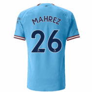 Детская футболка Махрез Манчестер Сити 2023 года