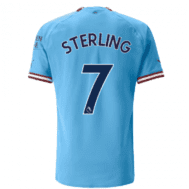 Детская футболка Стерлинг Манчестер Сити 2023 года