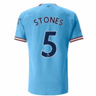 Детская футболка Стоунз Манчестер Сити 2023 года