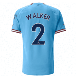 Детская футболка Уокер Манчестер Сити 2023 года