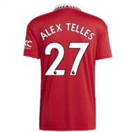 Футболка Теллес 27 Манчестер Юнайтед 2023 года