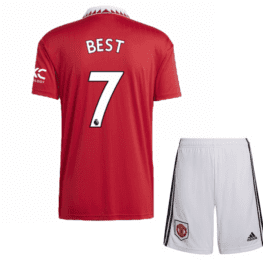 Детская футбольная форма Бест Манчестер Юнайтед 2023 года