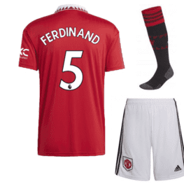 Детская футбольная форма Фердинанд Манчестер Юнайтед 2023 с гетрами