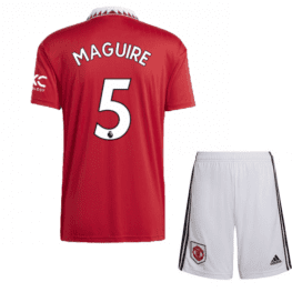 Детская футбольная форма Магуайр Манчестер Юнайтед 2023 года