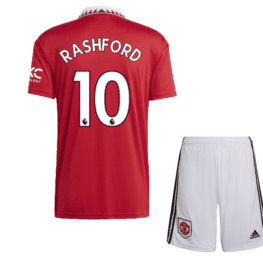 Детская футбольная форма Рашфорд Манчестер Юнайтед 2023 года