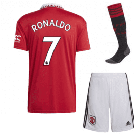 Футбольная форма Роналдо Манчестер Юнайтед 2023 с гетрами