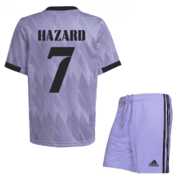 Гостевая футбольная форма Азар Реал Мадрид 2023 года