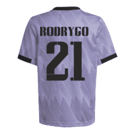 Фиолетовая футболка Родриго Реал Мадрид 2023 года