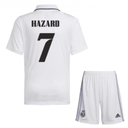 Детская футбольная форма Азар Реал Мадрид 2023 года