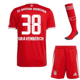 Футбольная форма Гравенберх Бавария Мюнхен 2023 года с гетрами