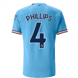 Детская футболка Филлипс Манчестер Сити 2023 года
