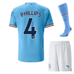 Футбольная форма Филлипс Манчестер Сити 2023 с гетрами