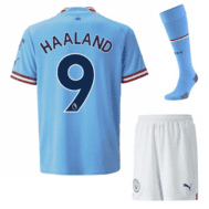 Футбольная форма Холанд Манчестер Сити 2023 с гетрами