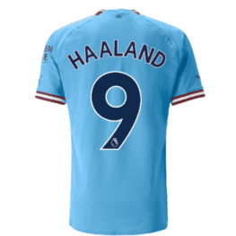 Детская футболка Холанд Манчестер Сити 2023 года