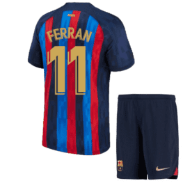 Детская футбольная форма Ферран Барселона 2023 года