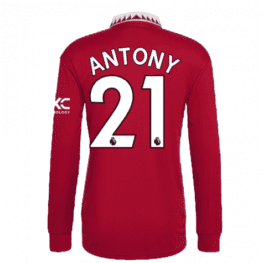 Футболка Антони Манчестер Юнайтед Длинный рукав 2023 года