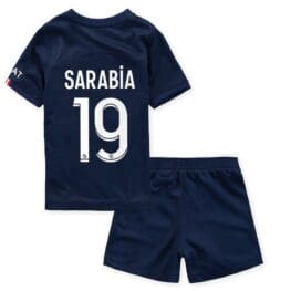 Детская футбольная форма Сарабия ПСЖ 2023 года