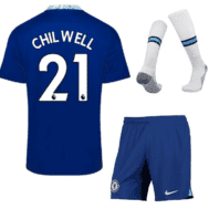 Футбольная форма Чилуэлл Челси 2023 года с гетрами