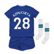 Детская футбольная форма Аспиликуэта Челси 2023 года с гетрами