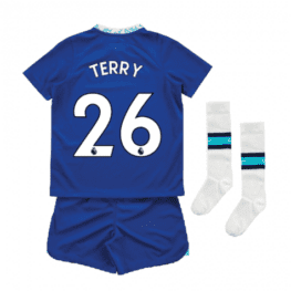 Детская футбольная форма Терри Челси 2023 года с гетрами