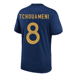 Футболка Тчуамени Сборной Франции 2022