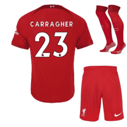 Детская футбольная форма Каррагер Ливерпуль 2023 года с гетрами