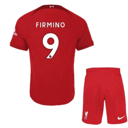 Детская футбольная форма Фирмино Ливерпуль 2023 года