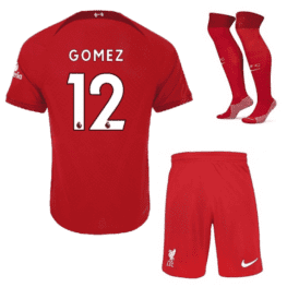 Детская футбольная форма Гомес Ливерпуль 2023 года с гетрами