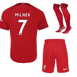 Детская футбольная форма Милнер Ливерпуль 2023 года с гетрами