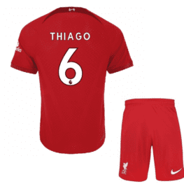 Детская футбольная форма Тиаго Ливерпуль 2023 года
