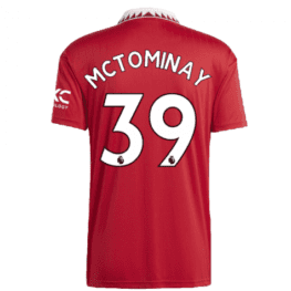 Детская футболка Мактоминей Манчестер Юнайтед 2023