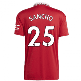 Детская футболка Санчо Манчестер Юнайтед 2023