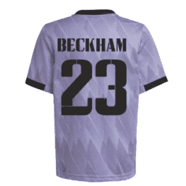 Детская футболка Бекхэм фиолетовая